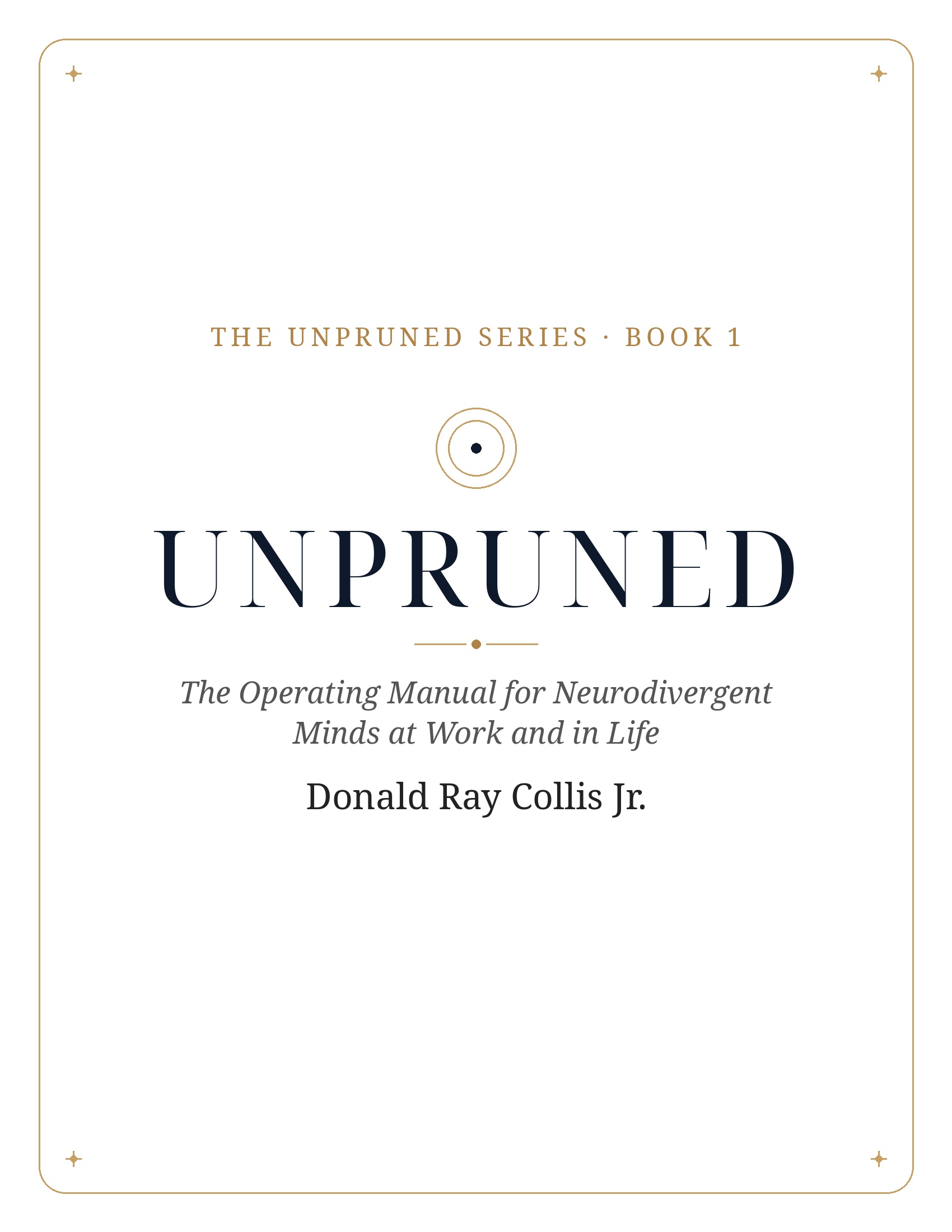 UNPRUNED book cover